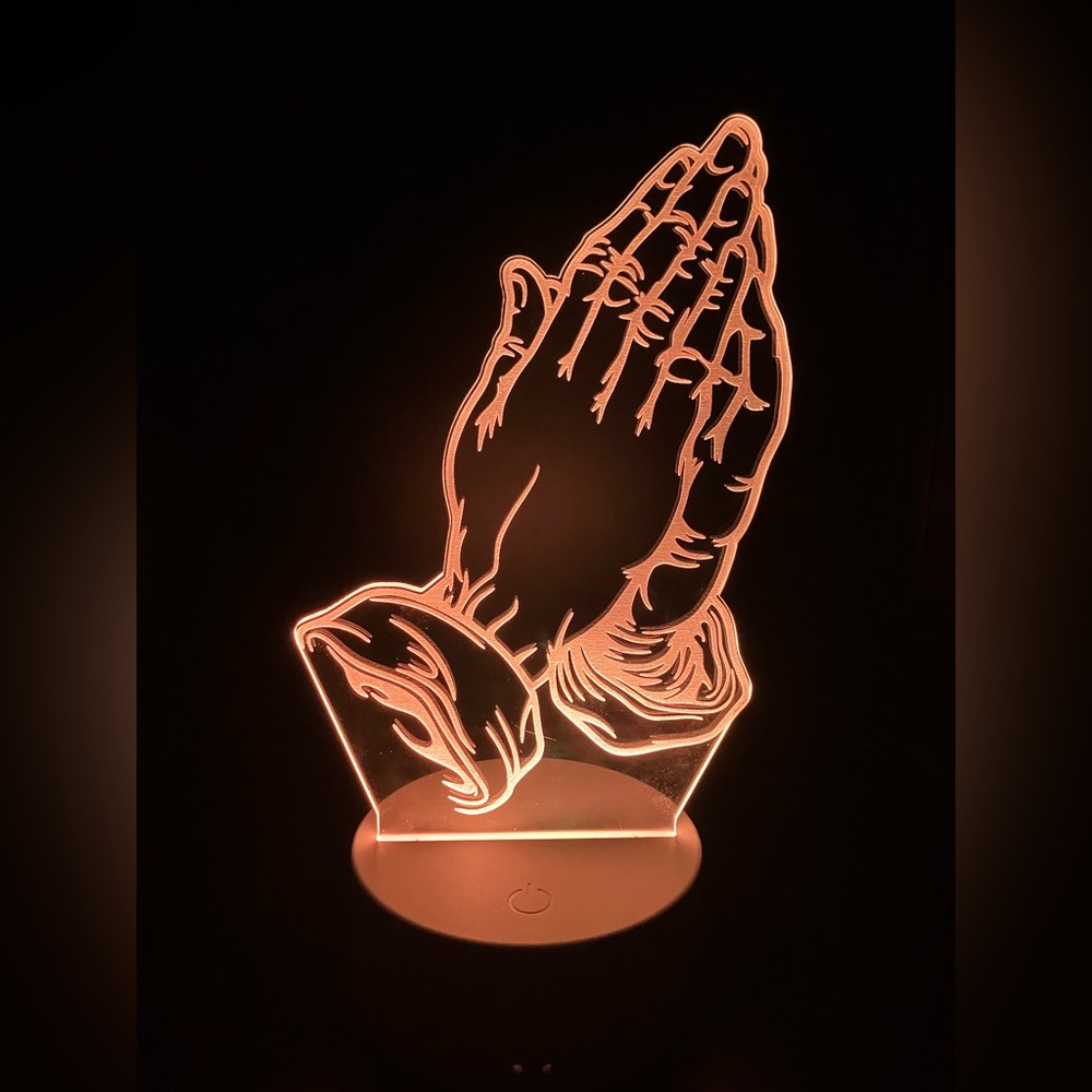 LED Sign praying hands - Picture 2 of 8